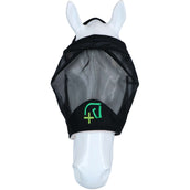 Agradi Horse Maschera per Mosche Fine Mesh Nero