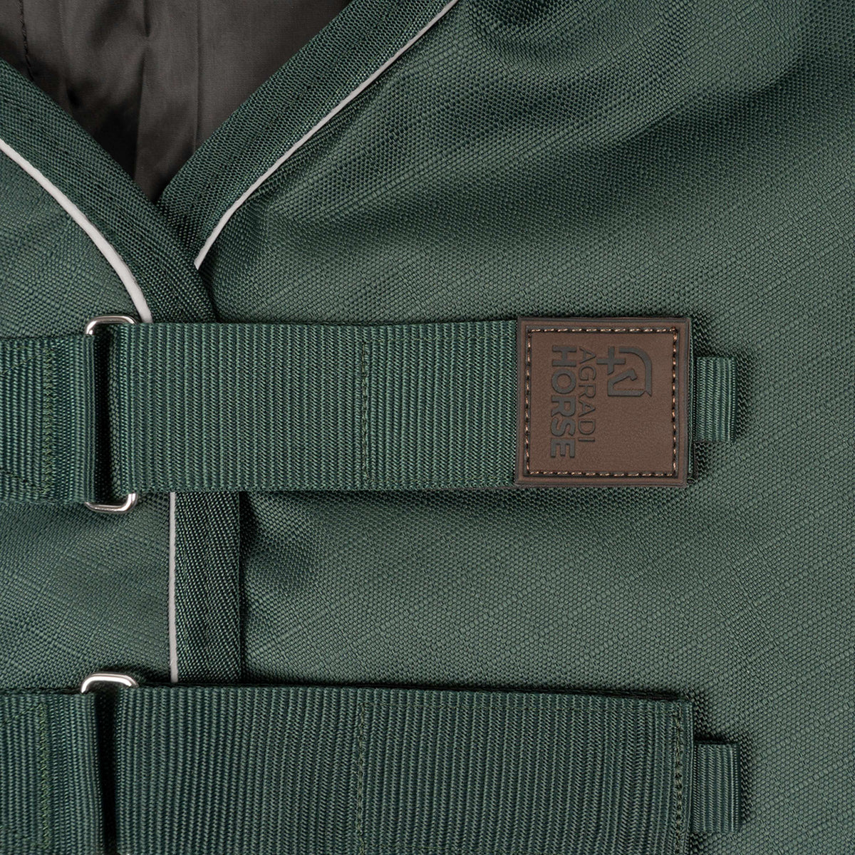 Agradi Horse Copricollo 1200D 200gr Bordo Riflettente Verde