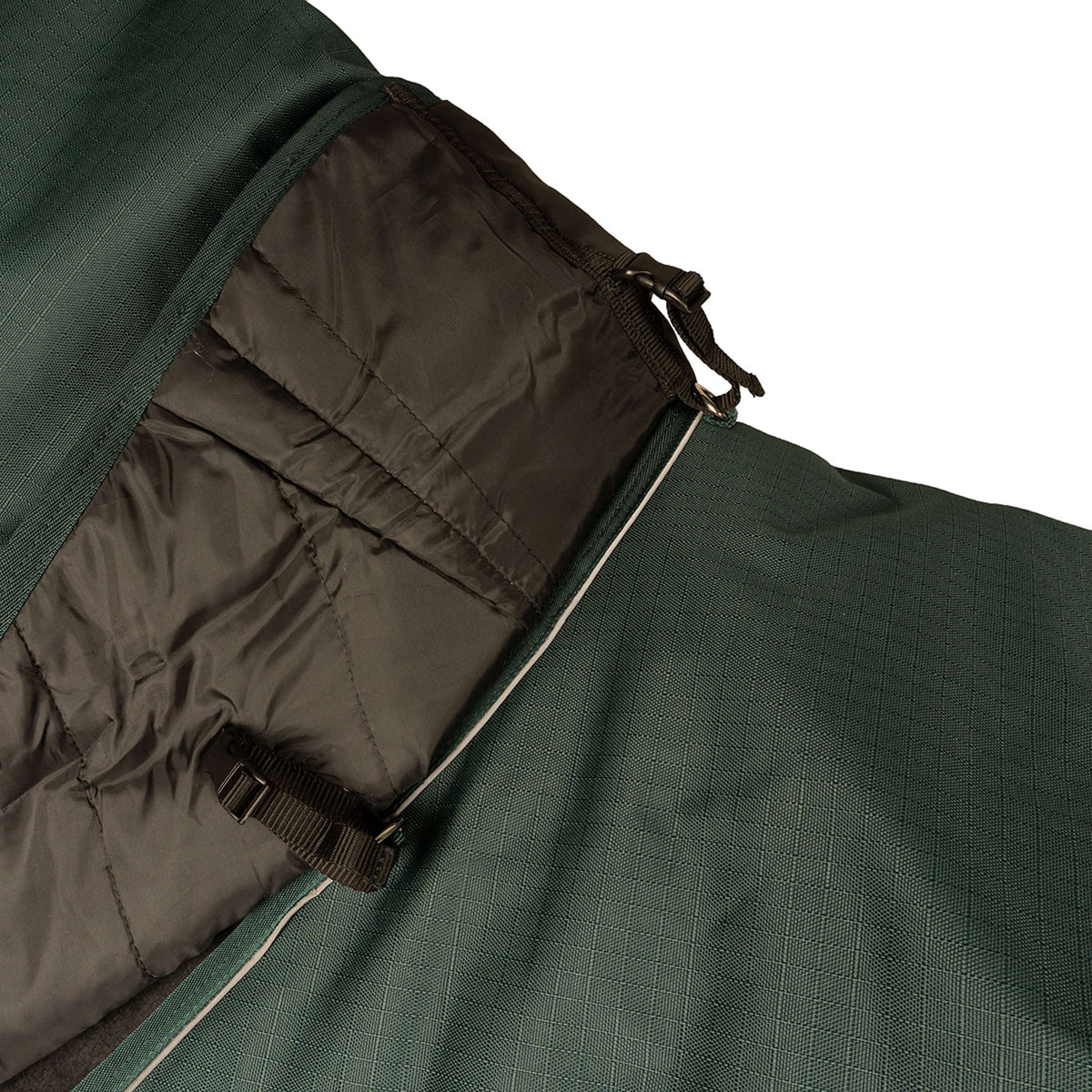 Agradi Horse Copricollo 1200D 200gr Bordo Riflettente Verde