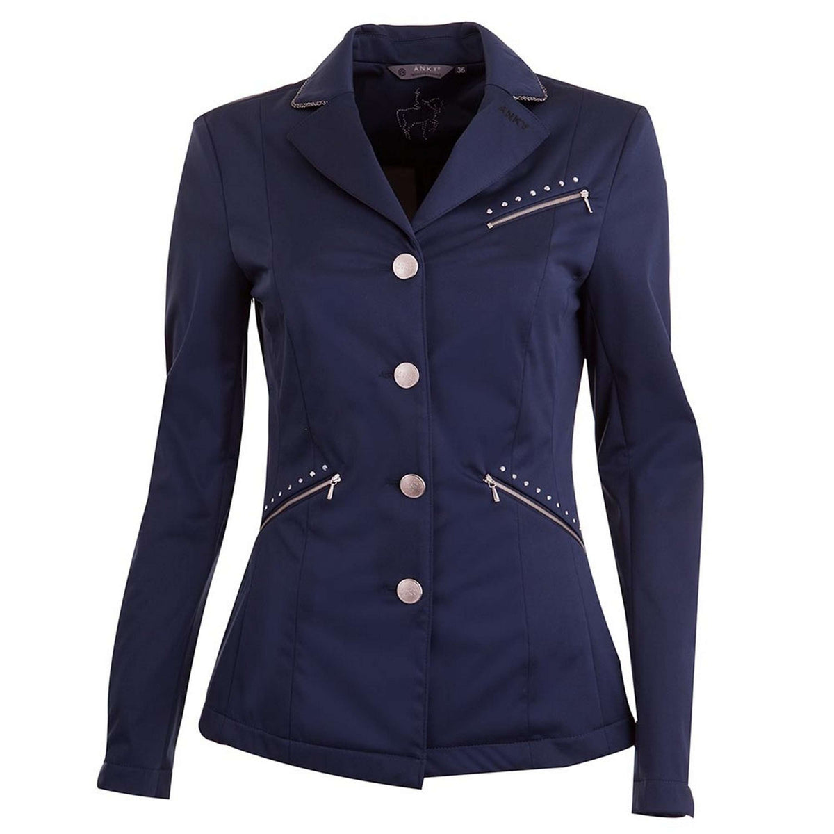 ANKY Giacca da Competizione Zipped Softshell C-Wear Marina