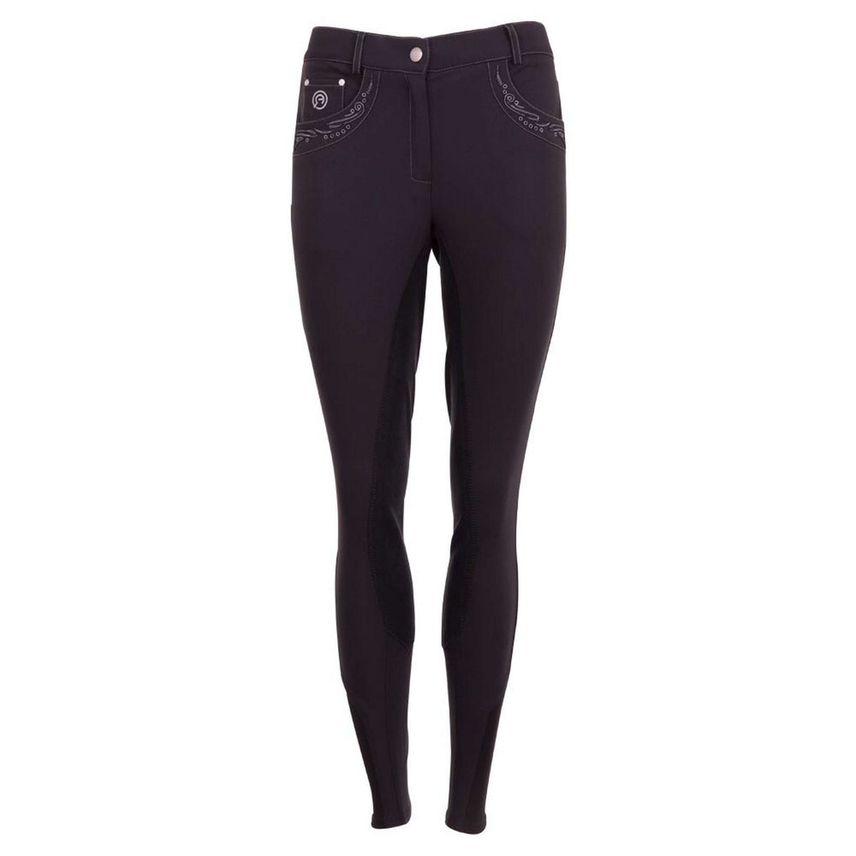 ANKY Pantaloni da Equitazione Punched Nero