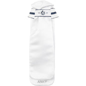 ANKY Plastron Stone Deluxe Bianco/blu scuro