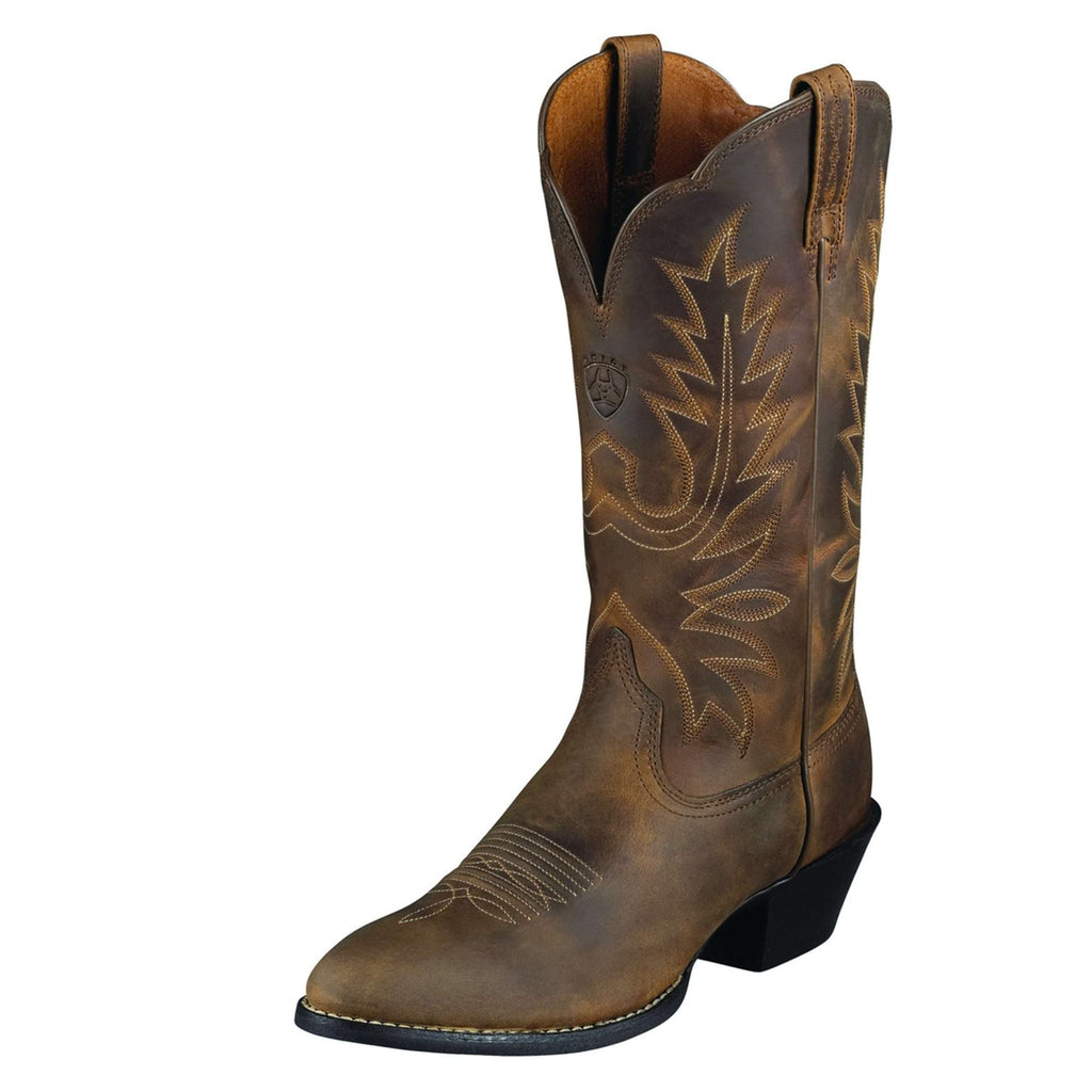 Ariat Stivale western Heritage R Toe Donna Marrone