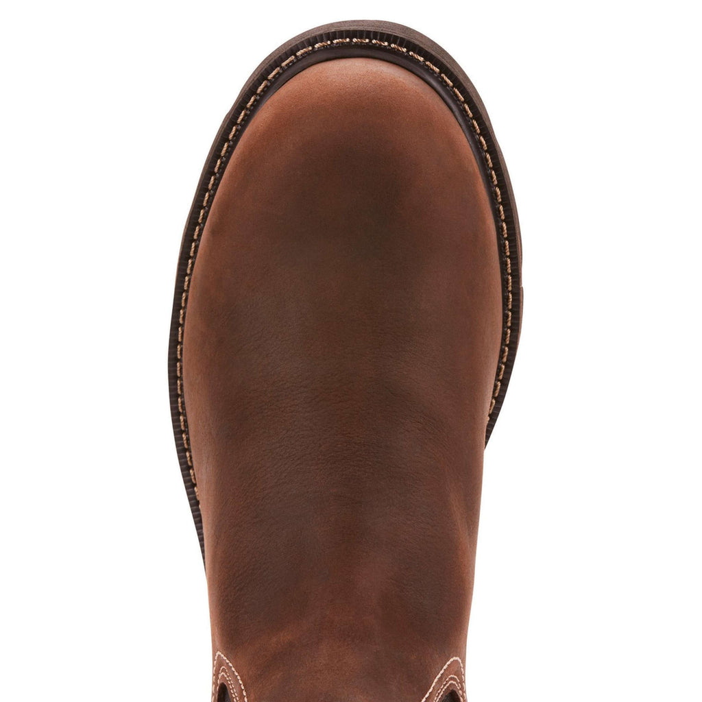 Ariat Stivaletti Groundbreaker Chelsea Waterproof Steel Toe Uomini Marrone