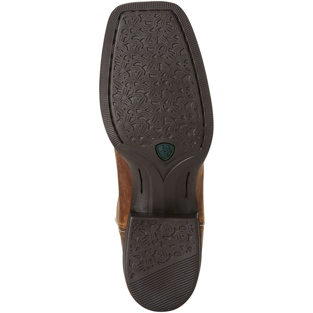 Ariat Stivali Western Round Up Wst B Powder Brown