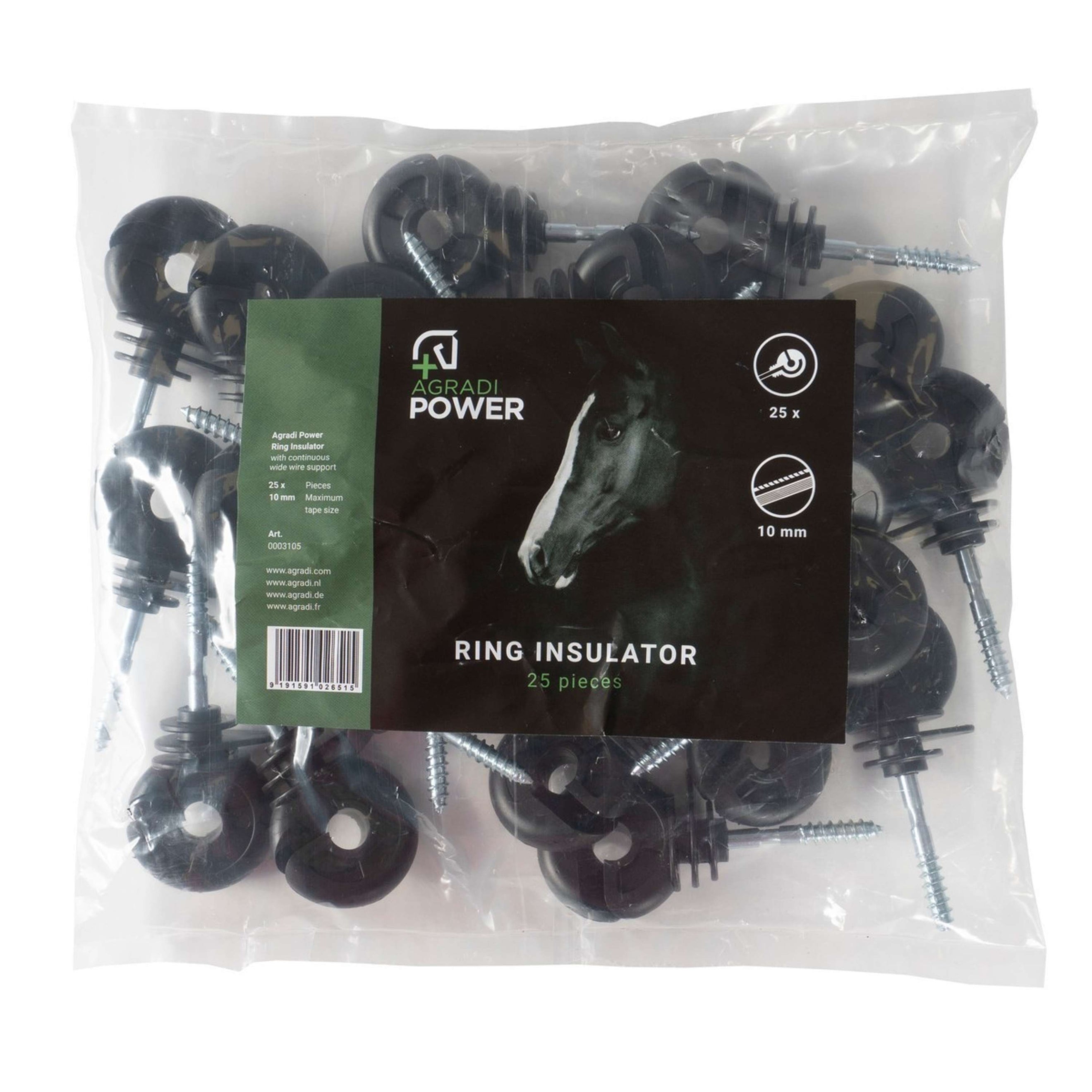 Agradi Power Ringisolator Nucleo di Ferro 25pezzi Nero Agradi Power Ringisolator Nucleo di Ferro 25pezzi Nero