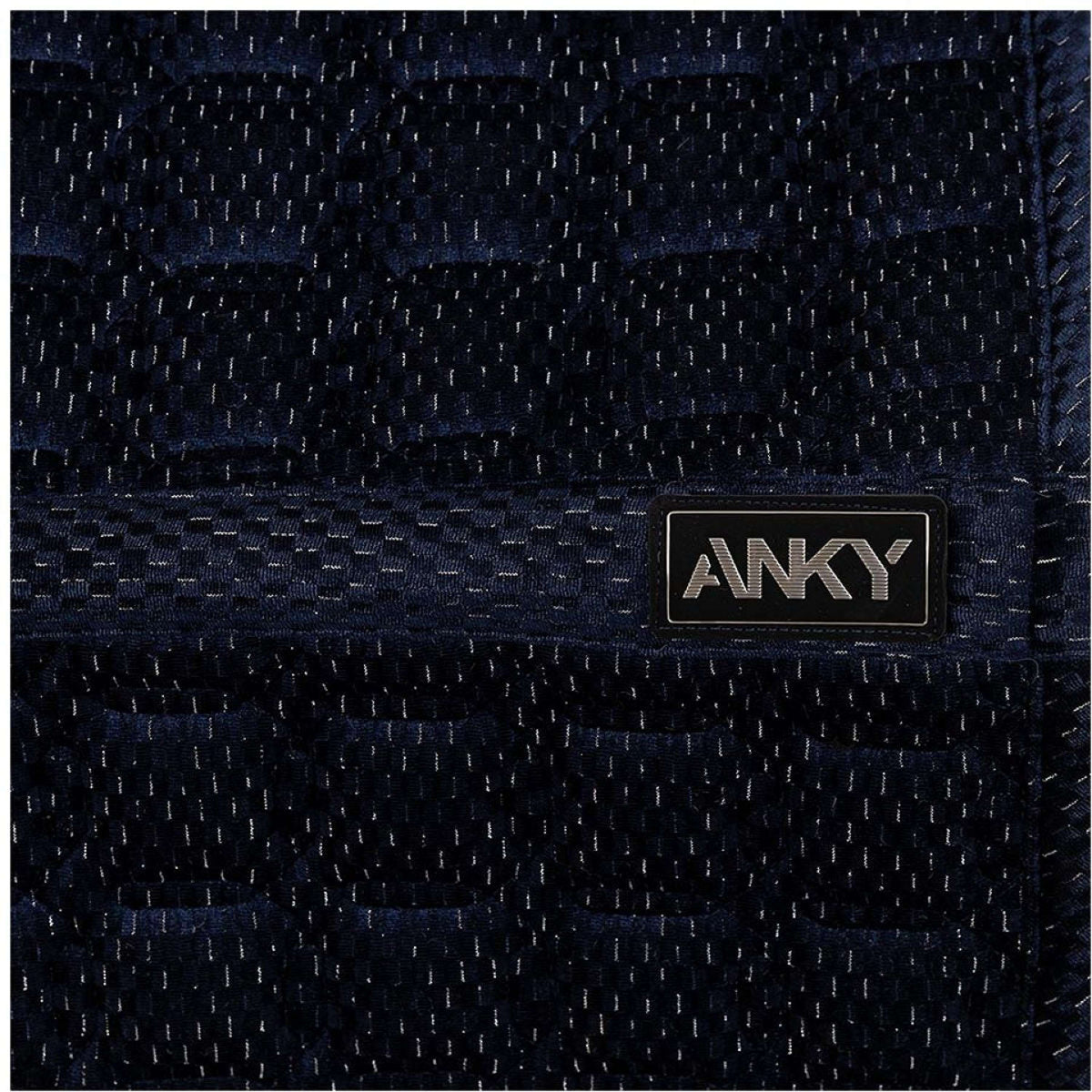 ANKY Sottosella Check Velvet XB25003 Dressage Blu notte
