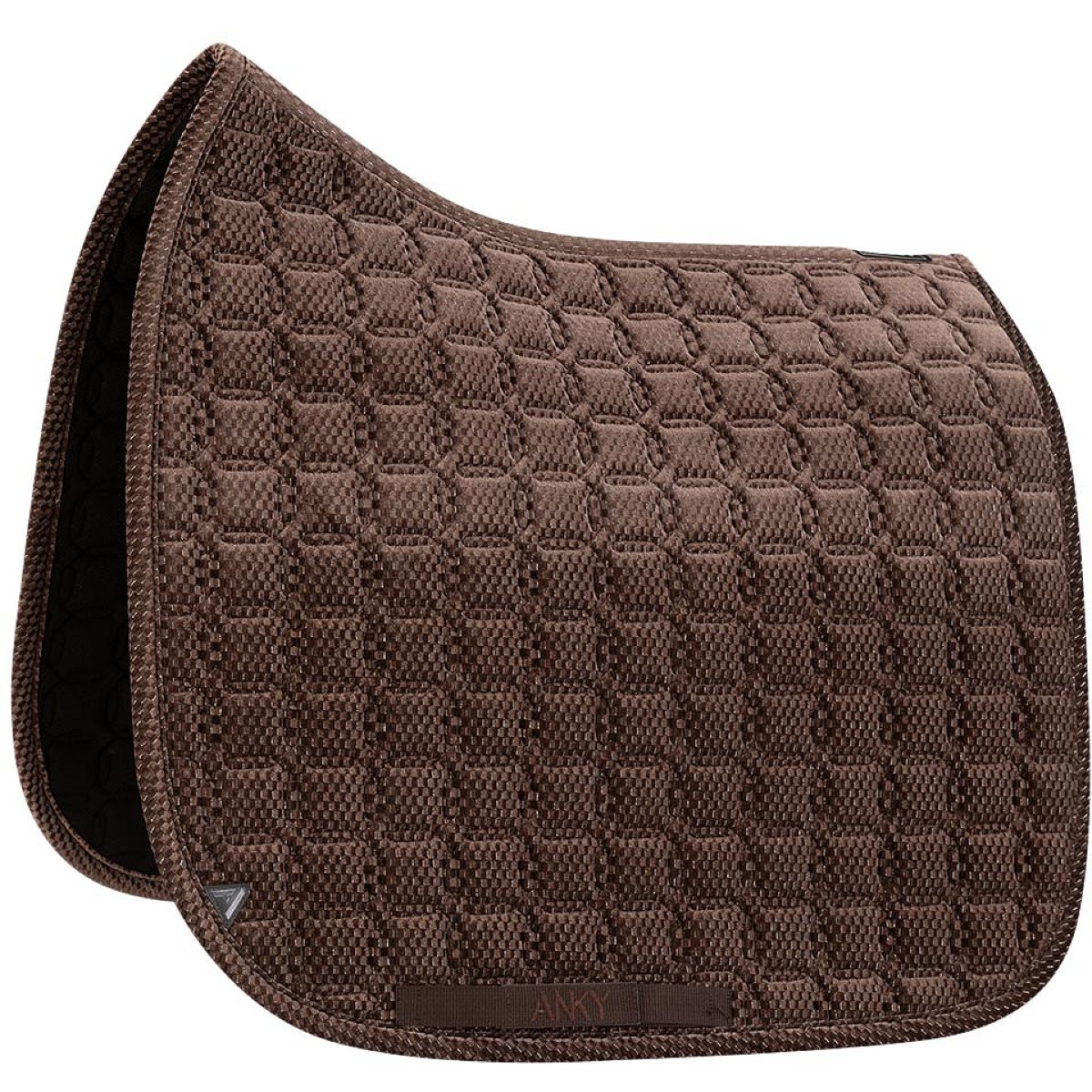 ANKY Sottosella Check Velvet XB25003 Dressage Deep Taupe
