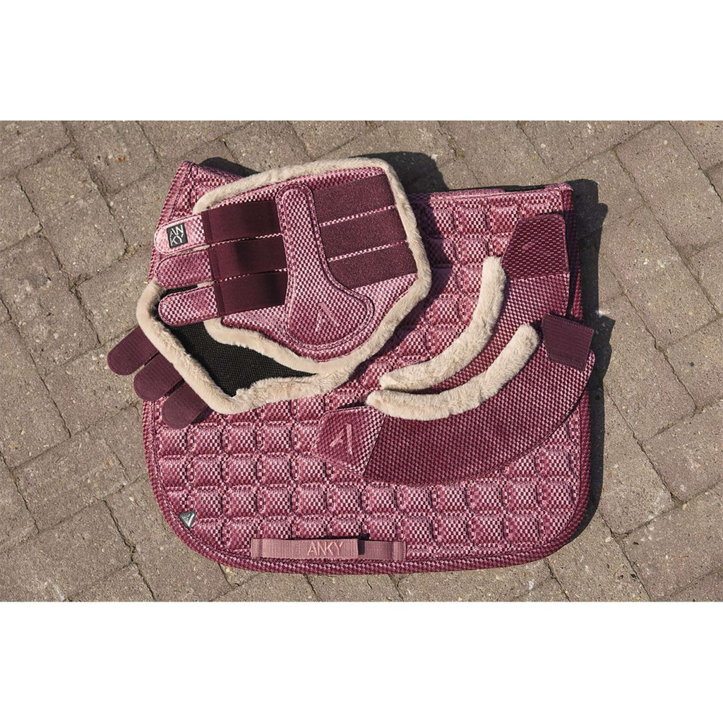 ANKY Sottosella Check Velvet XB25003 Dressage Mellow Mauve