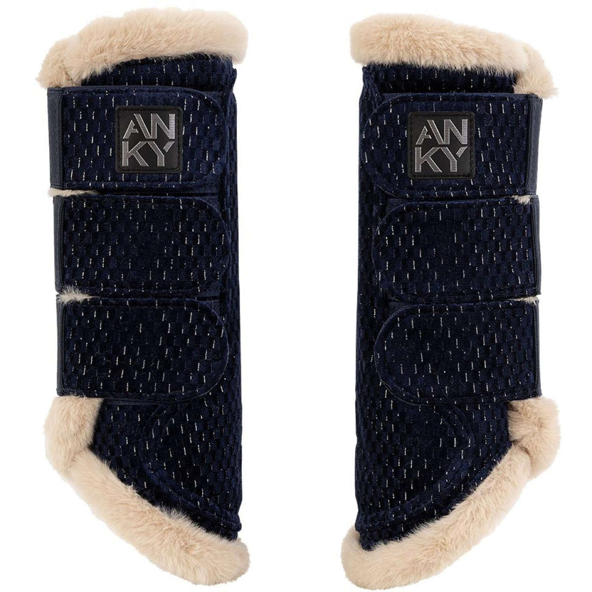 ANKY Stivali da dressage Check Velvet ATB25005 Blu notte