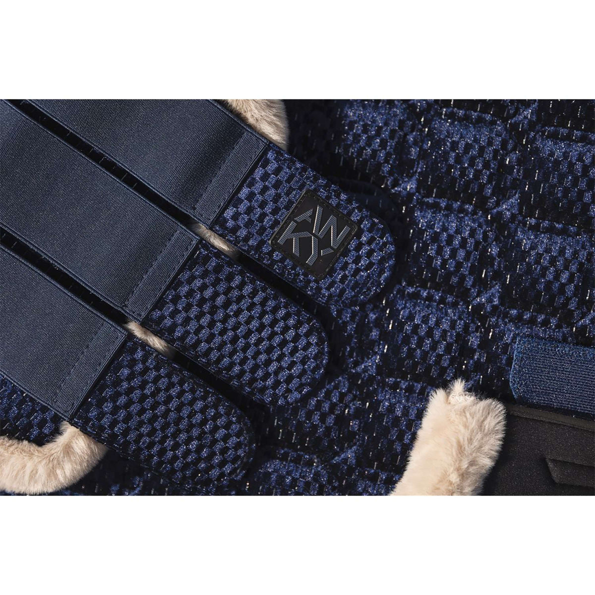 ANKY Stivali da dressage Check Velvet ATB25005 Blu notte