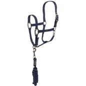 ANKY Set Cavezza Check Velvet ATH25002 Blu notte
