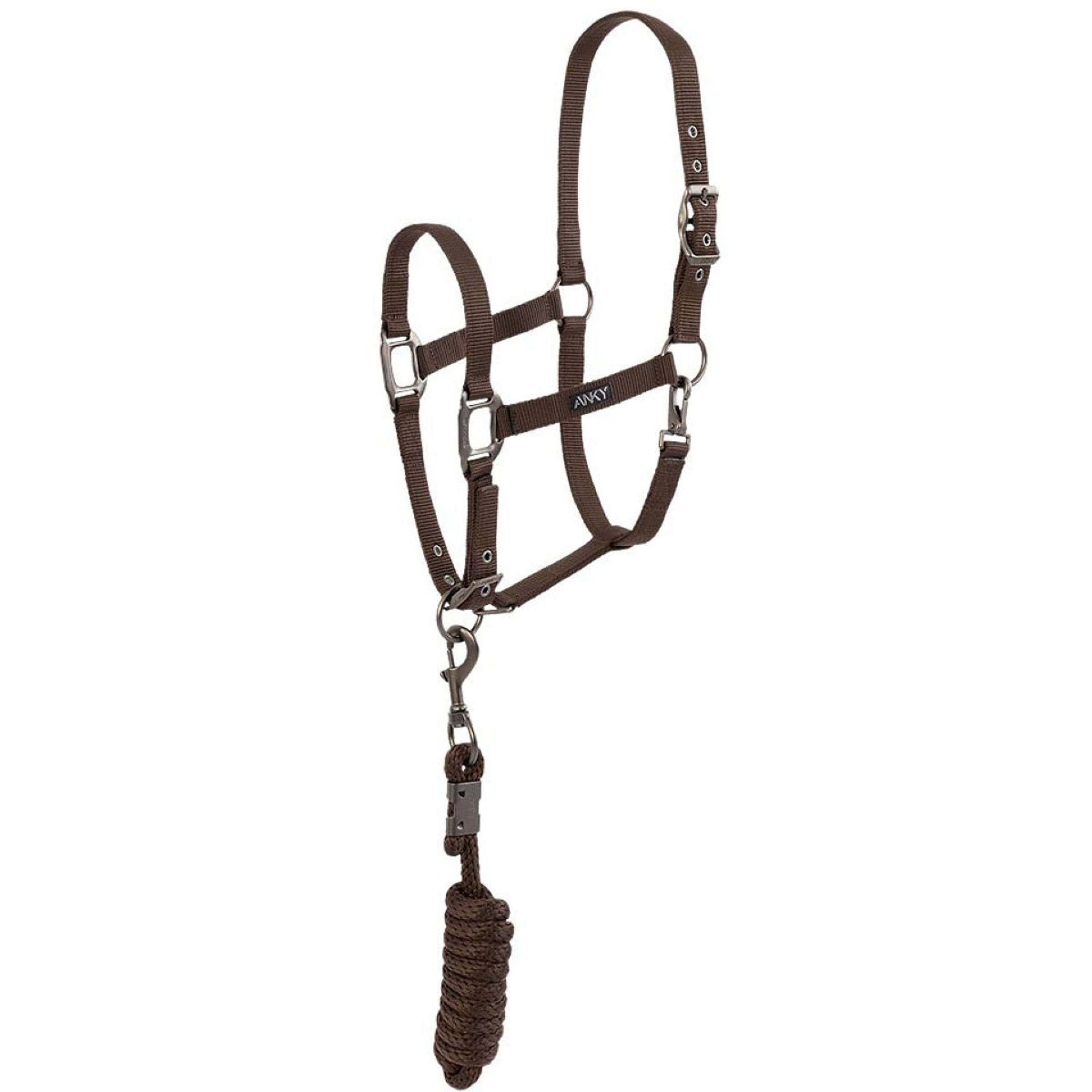 ANKY Set Cavezza Check Velvet ATH25002 Deep Taupe ANKY Set Cavezza Check Velvet ATH25002 Deep Taupe