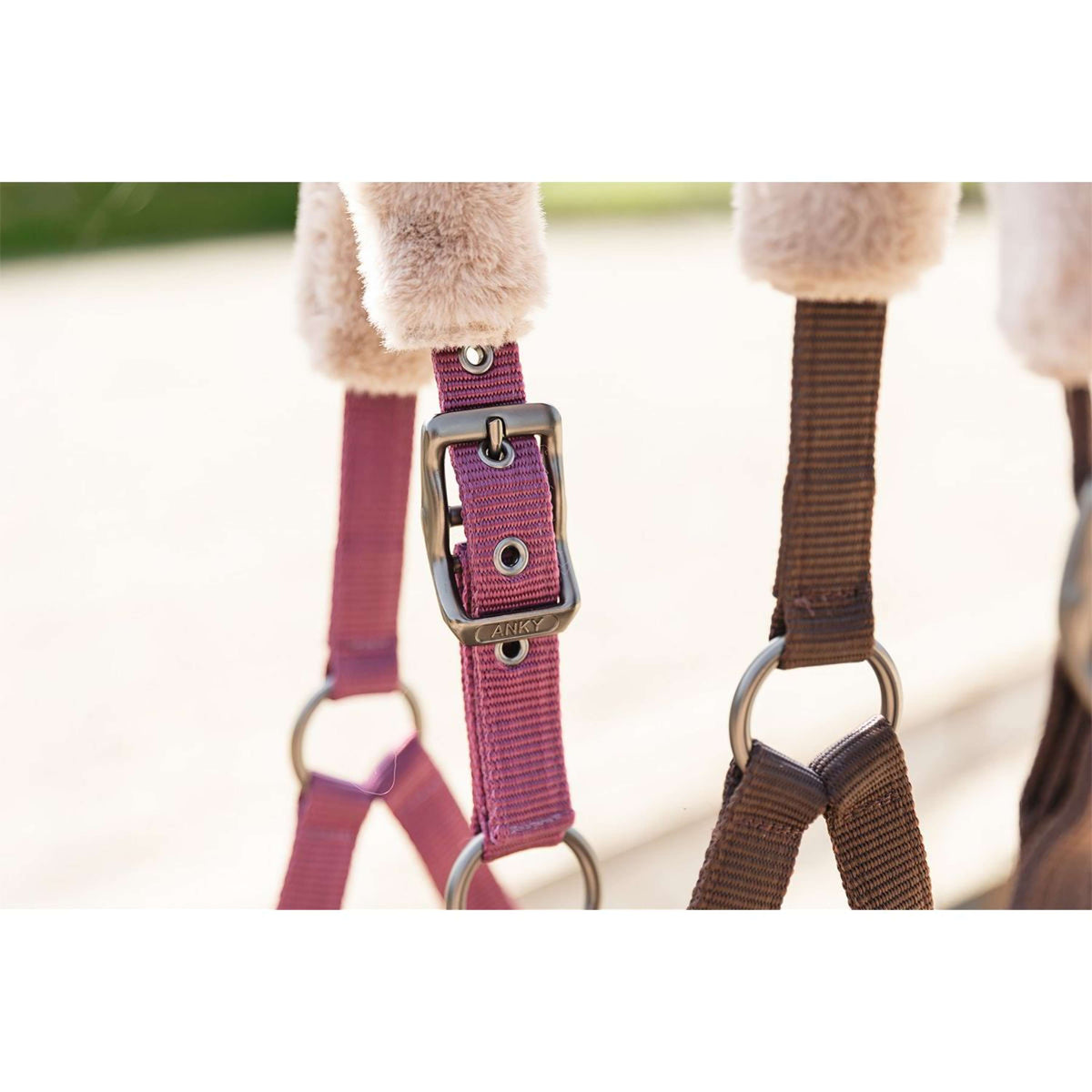 ANKY Set Cavezza Check Velvet ATH25002 Mellow Mauve