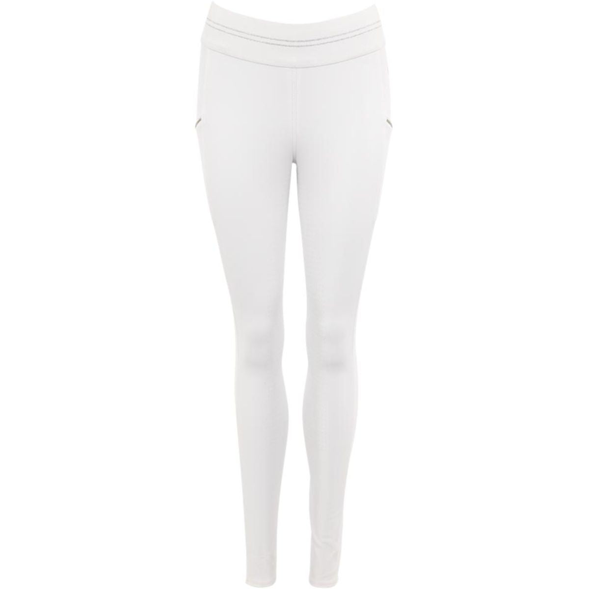 ANKY Leggings da Equitazione Tournament Bianco