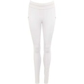 ANKY Leggings da Equitazione Tournament Bianco