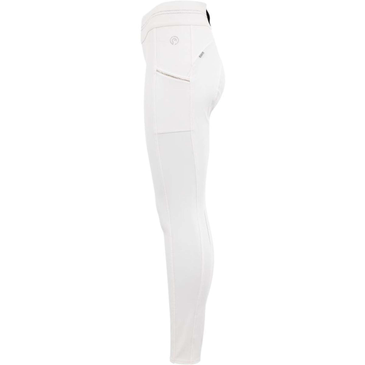 ANKY Leggings da Equitazione Tournament Bianco