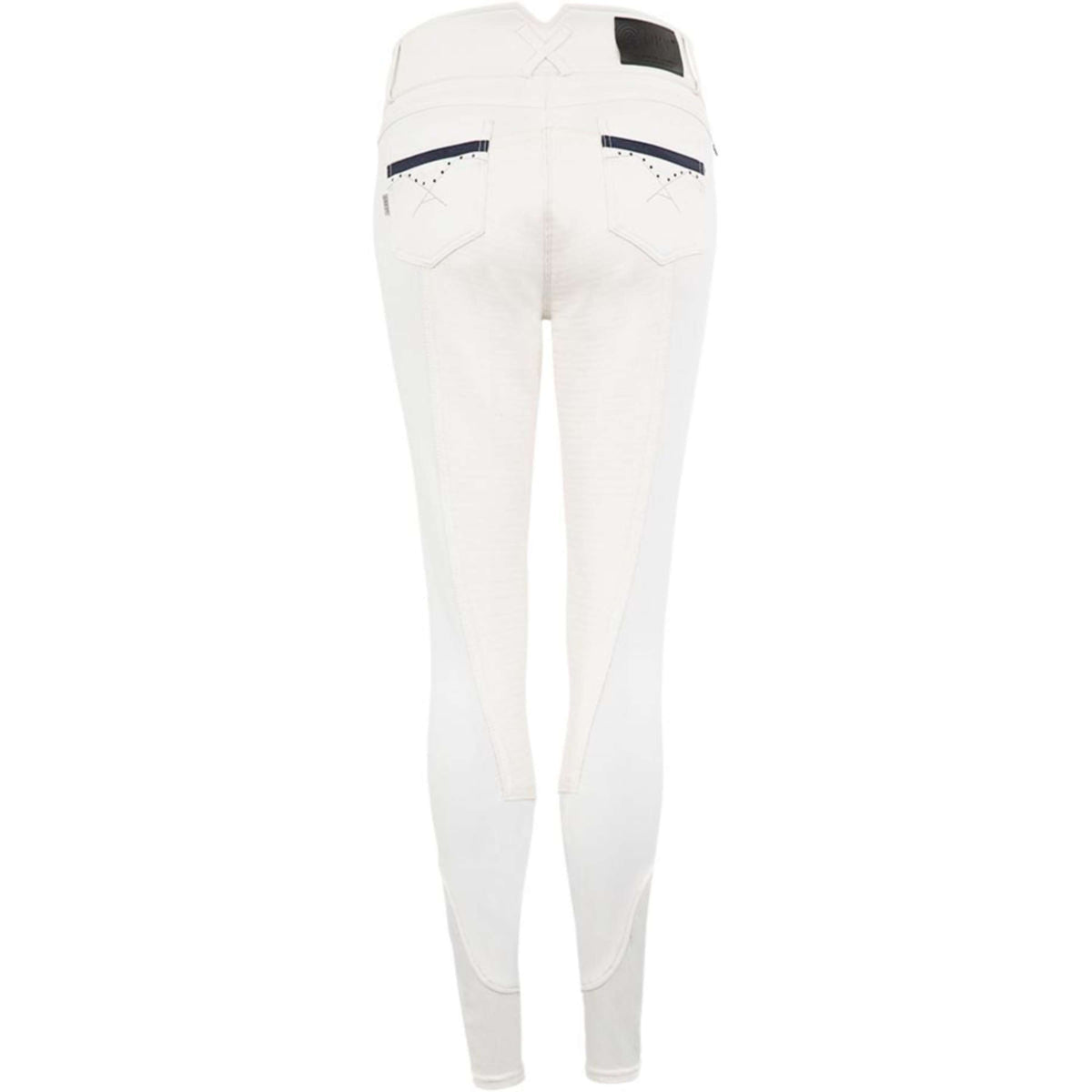 ANKY Pantaloni da Equitazione Stone Taped Bianco
