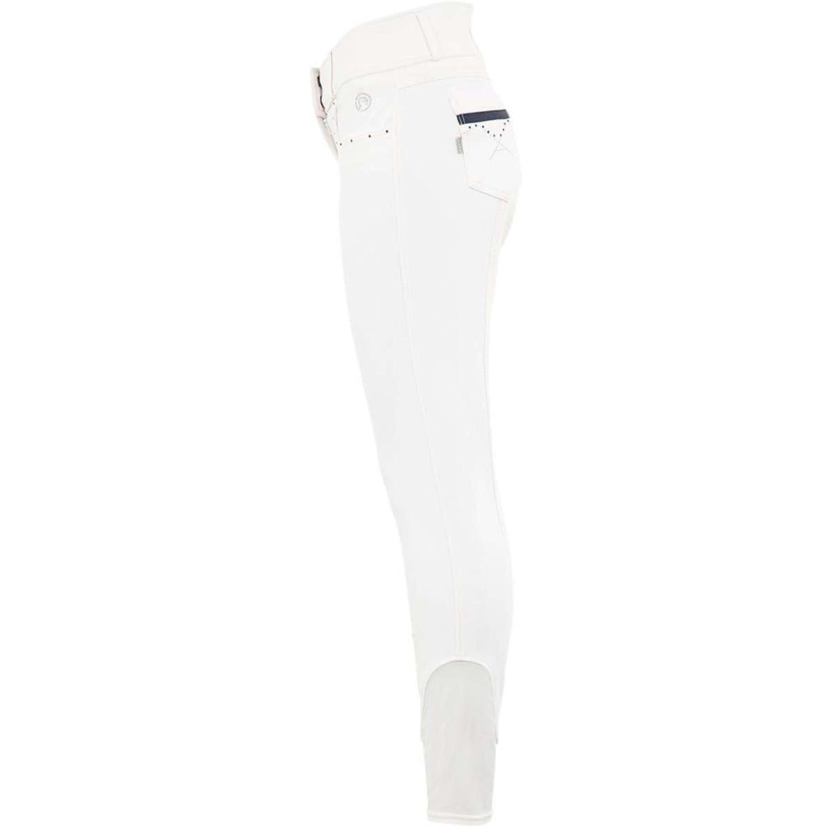 ANKY Pantaloni da Equitazione Stone Taped Bianco