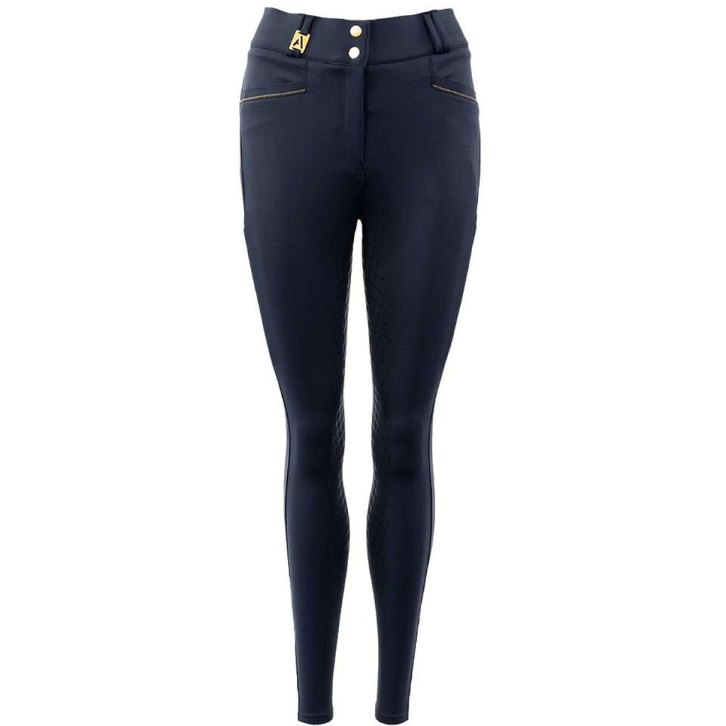 ANKY Pantaloni da Equitazione Prospect XR25102 Full Grip Indaco dell'umore