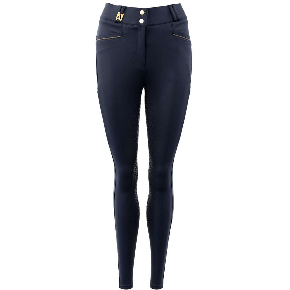 ANKY Pantaloni da Equitazione Prospect XR25102 Full Grip Indaco dell'umore