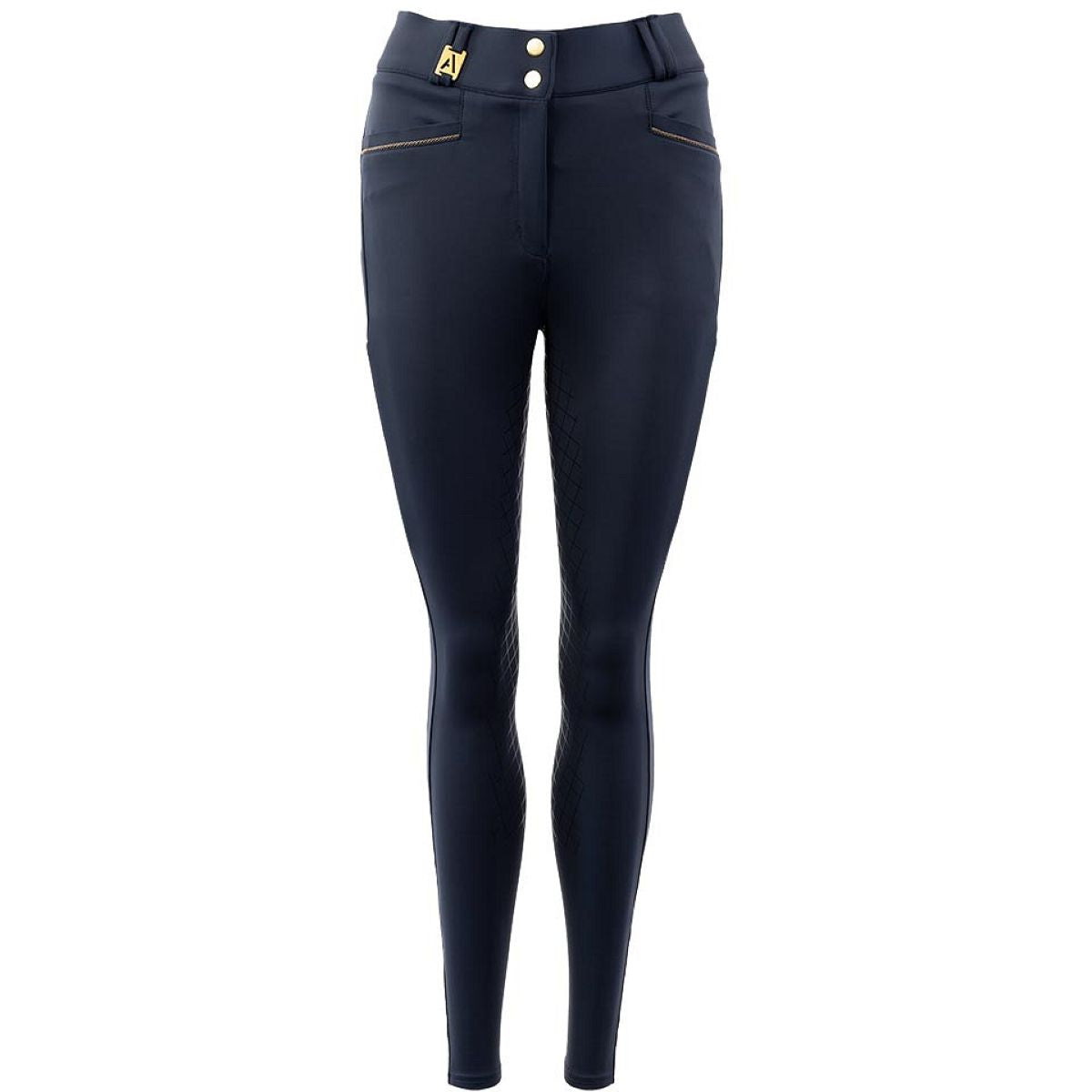 ANKY Pantaloni da Equitazione Prospect XR25102 Full Grip Indaco dell'umore