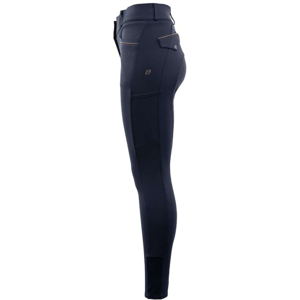 ANKY Pantaloni da Equitazione Prospect XR25102 Full Grip Indaco dell'umore
