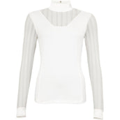 ANKY Maglietta da Competizione Mesh Maniche Lunghe Bianco