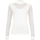 ANKY Maglietta da Competizione Mesh Maniche Lunghe Bianco