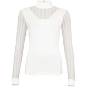 ANKY Maglietta da Competizione Mesh Maniche Lunghe Bianco