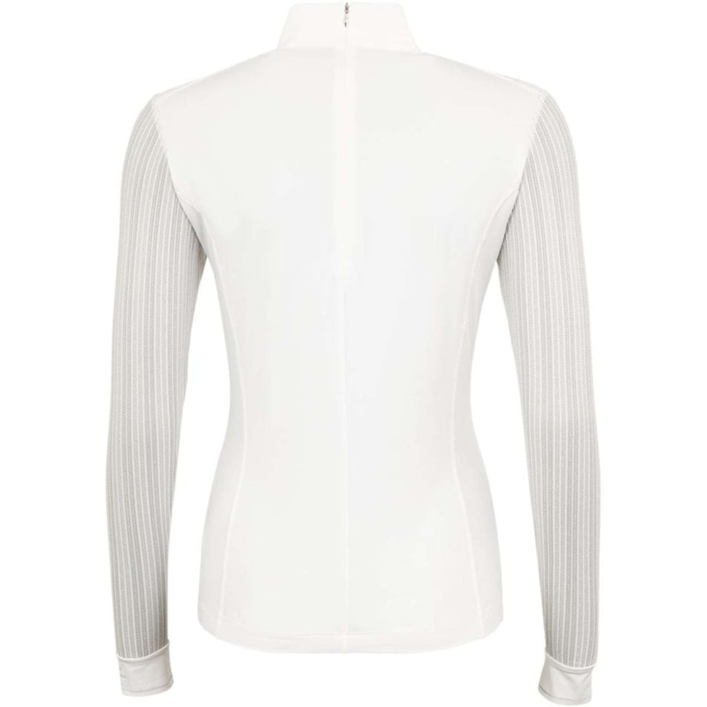 ANKY Maglietta da Competizione Mesh Maniche Lunghe Bianco