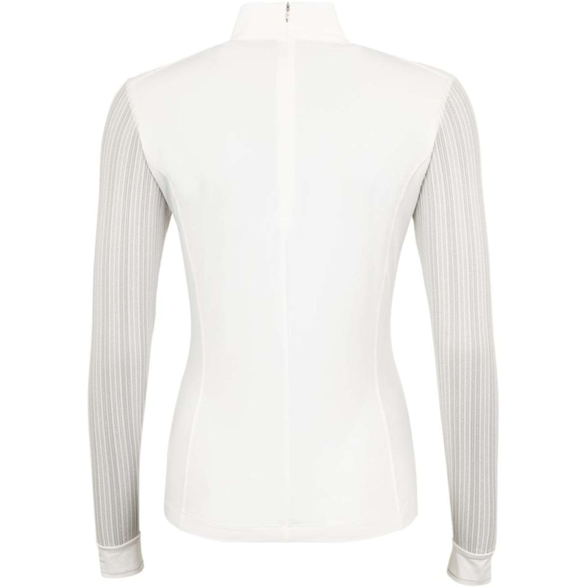 ANKY Maglietta da Competizione Mesh Maniche Lunghe Bianco