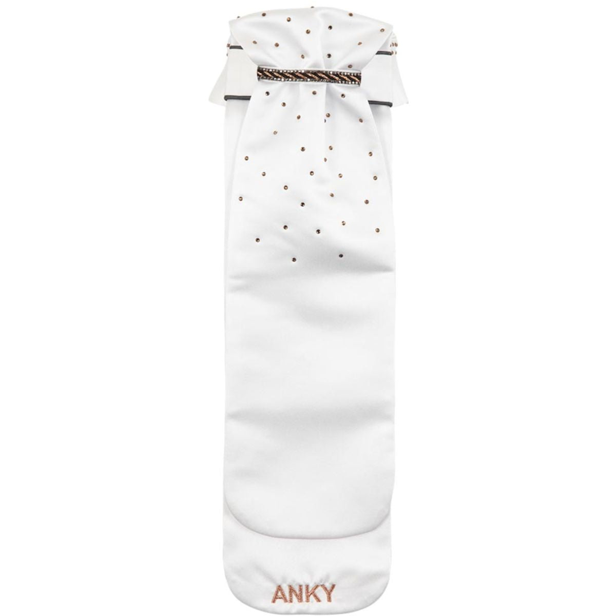 ANKY Plastron Multi-Fit Colletti Staccabili Bianco/Grigio