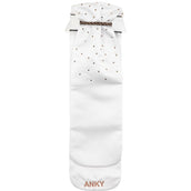 ANKY Plastron Multi-Fit Colletti Staccabili Bianco/Grigio