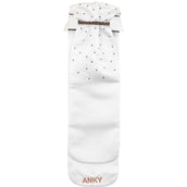 ANKY Plastron Multi-Fit Colletti Staccabili Bianco/Grigio