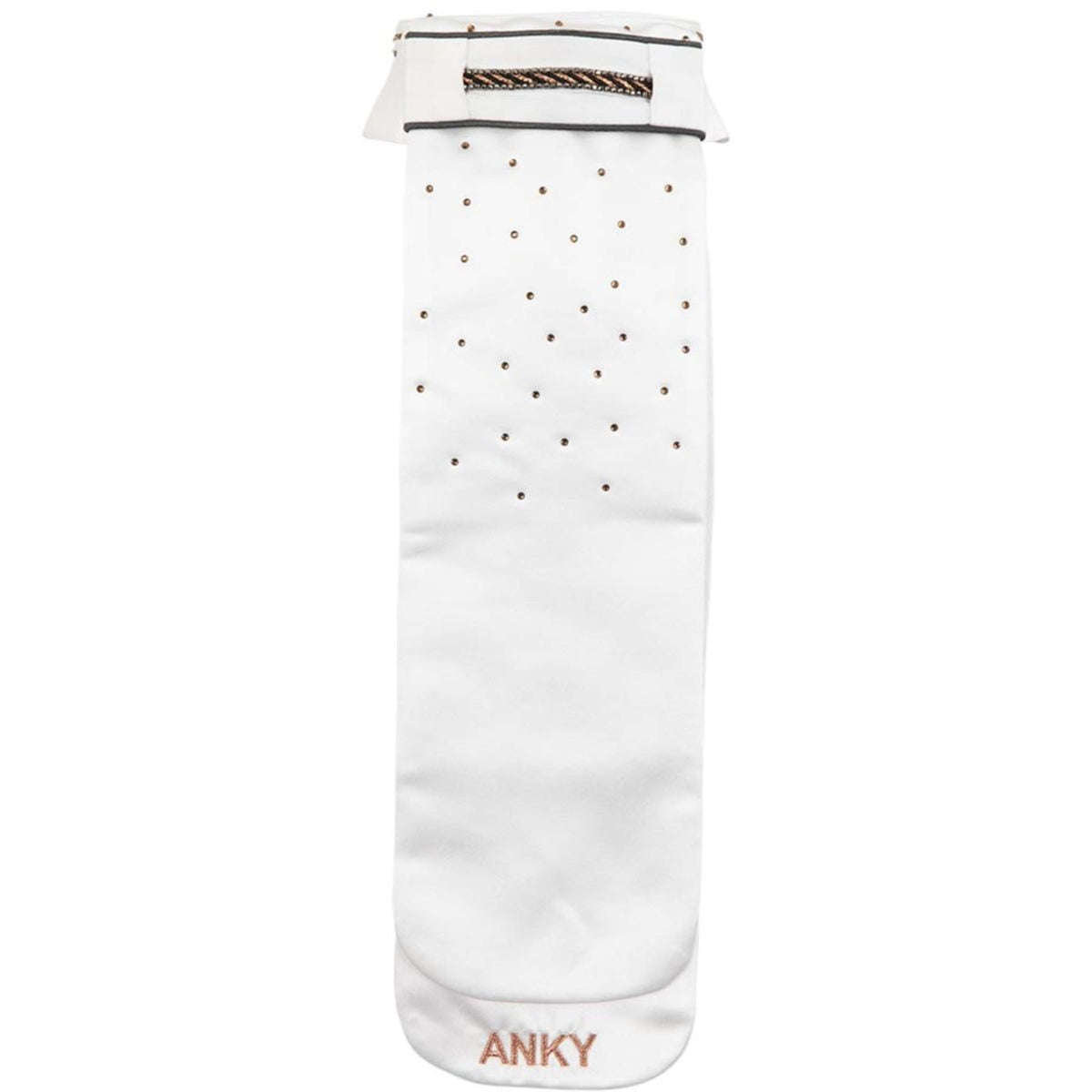 ANKY Plastron Multi-Fit Colletti Staccabili Bianco/Grigio