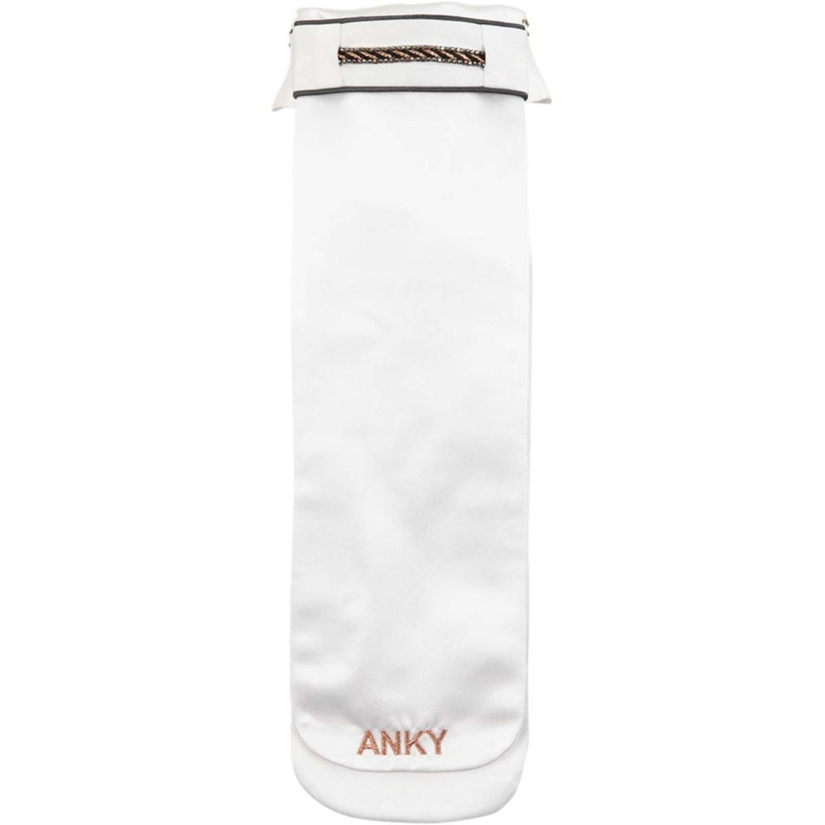 ANKY Plastron Multi-Fit Colletti Staccabili Bianco/Grigio