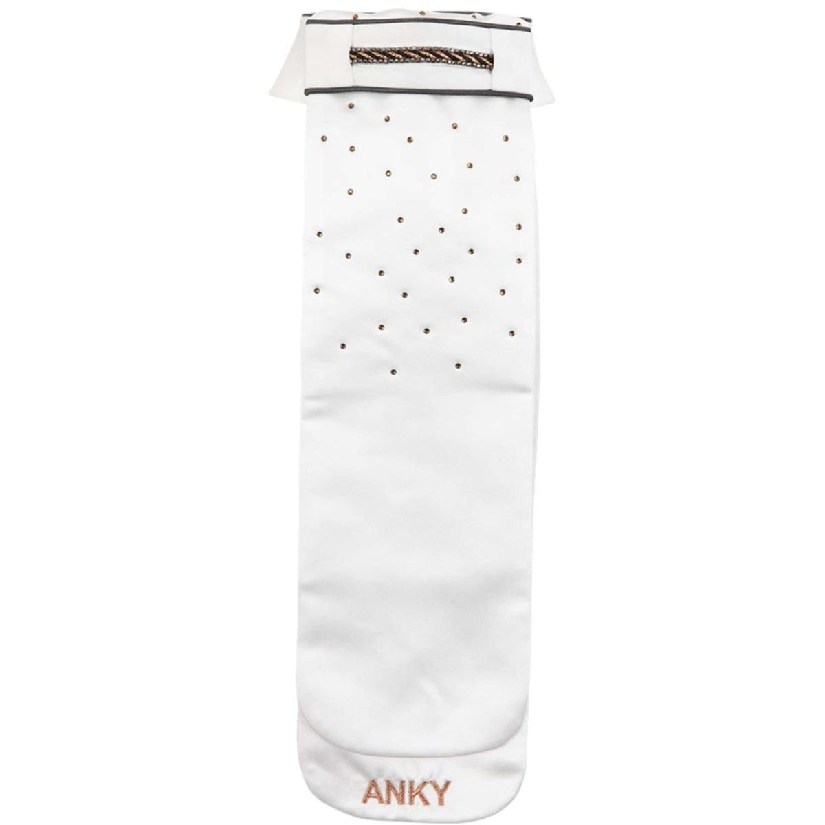 ANKY Plastron Multi-Fit Colletti Staccabili Bianco/Grigio