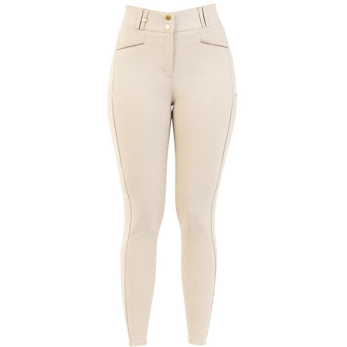 ANKY Pantaloni da Equitazione Prospect XR25102 Full Grip Island Fossil