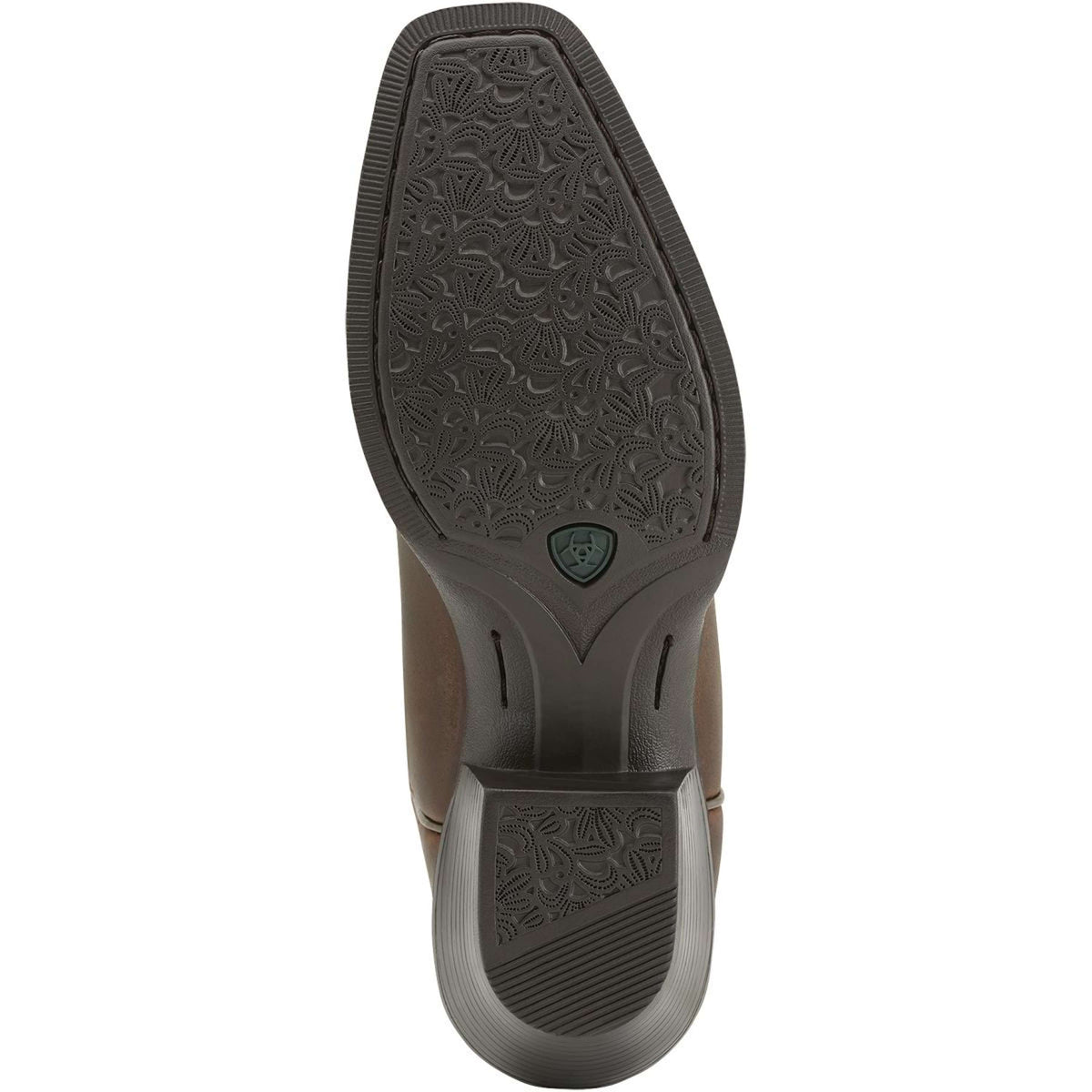 Ariat Stivali Western Round Up Square Toe Donne Powder Brown
