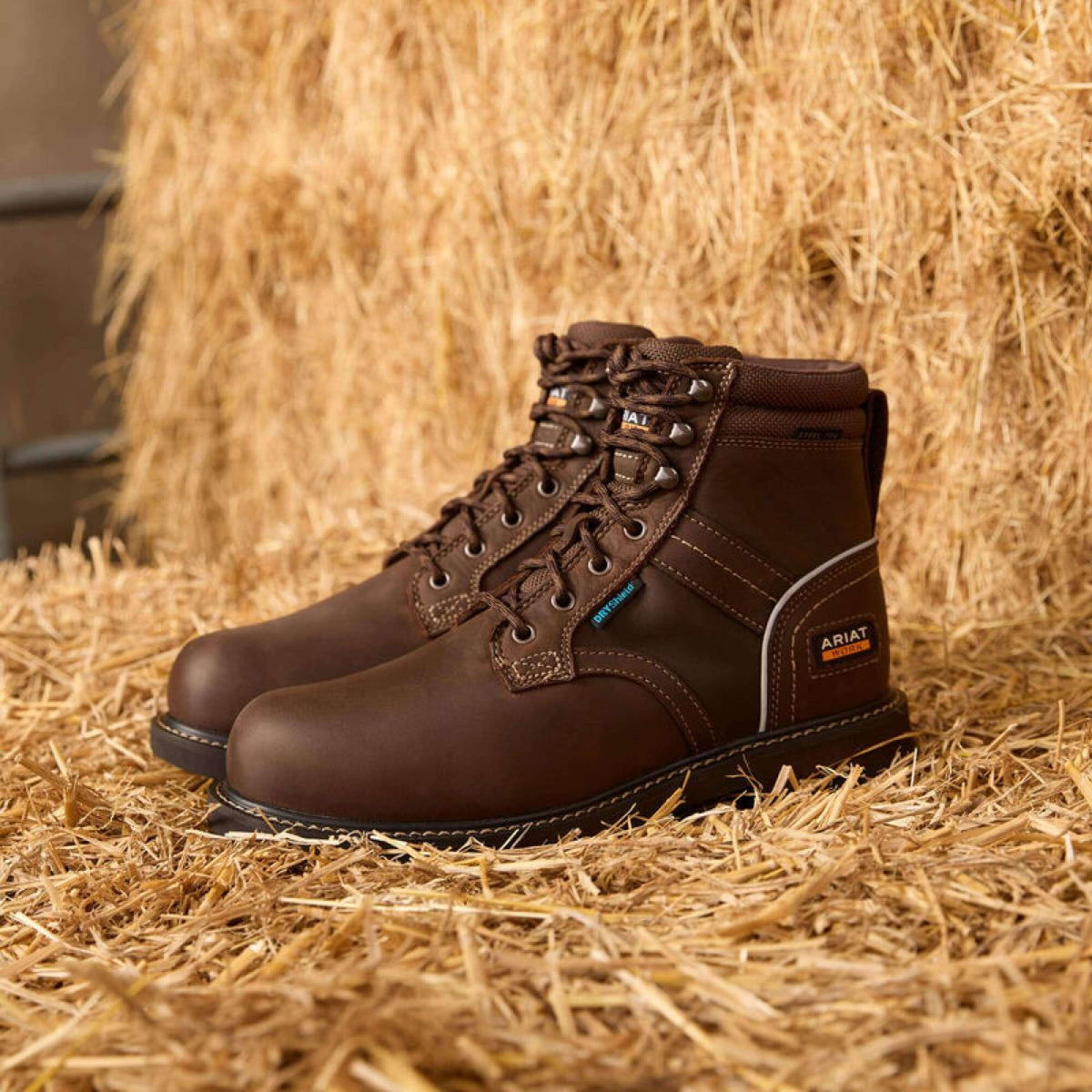 Ariat Scarpe da outdoor Groundbreaker Lace Steel Toe Waterproof Uomini Marrone scuro
