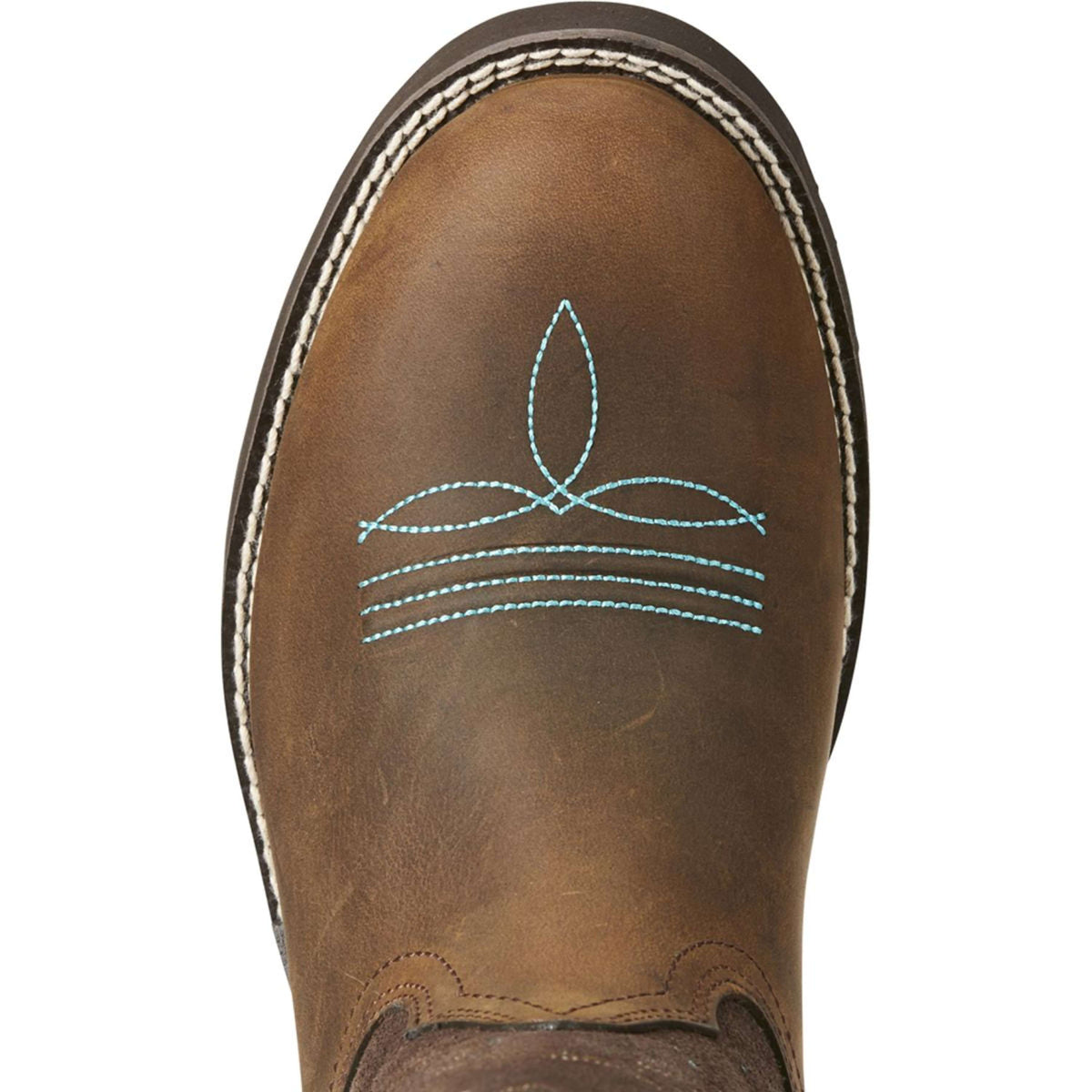 Ariat Stivali Western Delilah Round Toe Distressed Brown