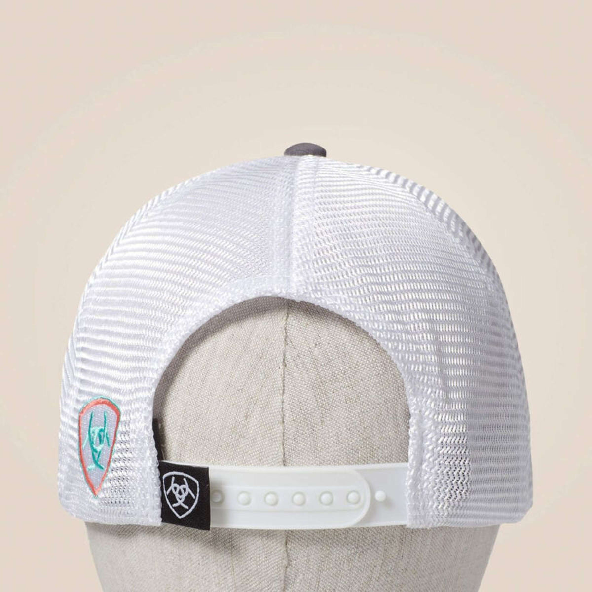 Ariat Cappello Aztec Logo Grigio