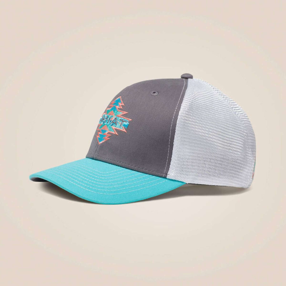 Ariat Cappello Aztec Logo Grigio