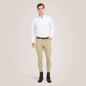 Ariat Maglietta da Competizione Tek Long Sleeve Uomini Bianco
