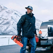 Ariat Giacca Rebar Storm Fighter 2.0 Waterproof Uomini Nero