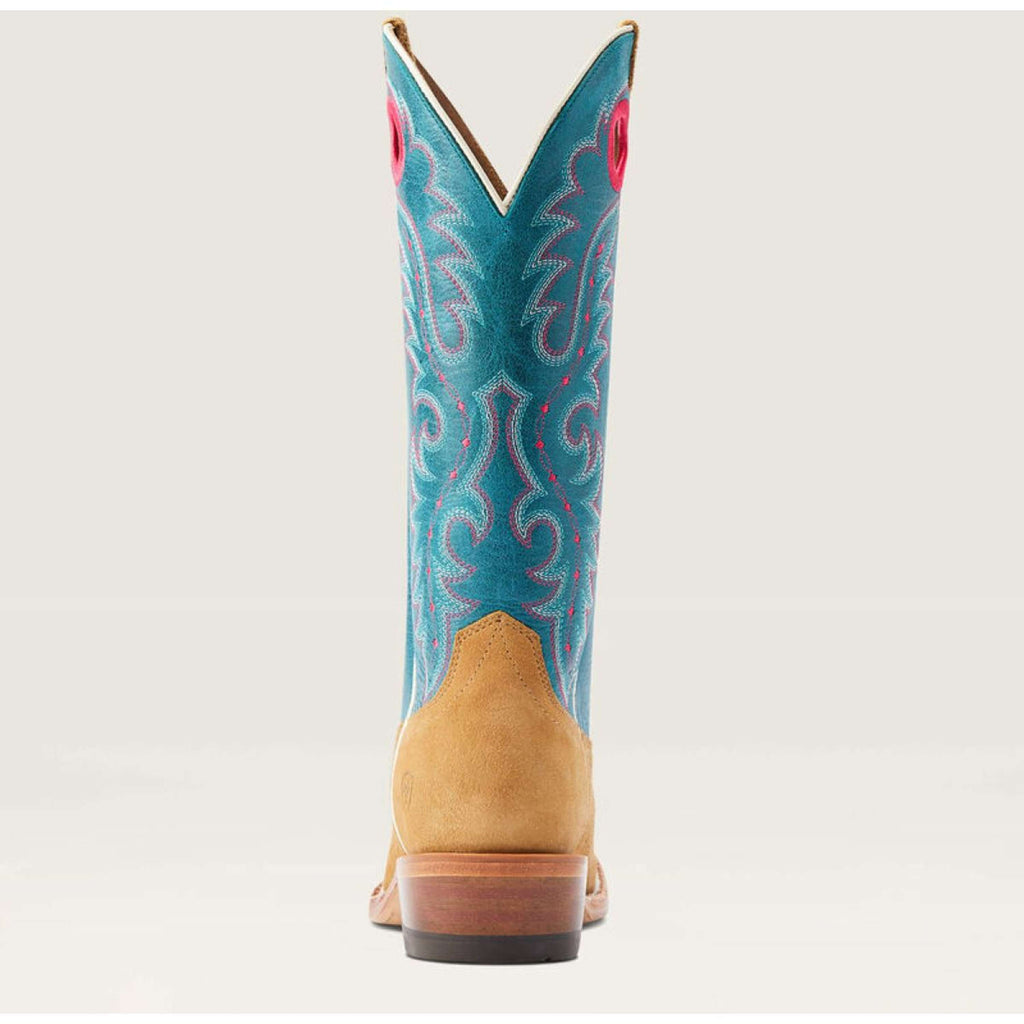 Ariat Stivali Western Futurity Boon Donne Buckskin Roughout