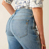 Ariat Jeans High Rise Bridle Slim Straight Leg Donne Abeline
