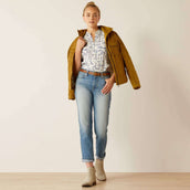 Ariat Jeans High Rise Bridle Slim Straight Leg Donne Abeline