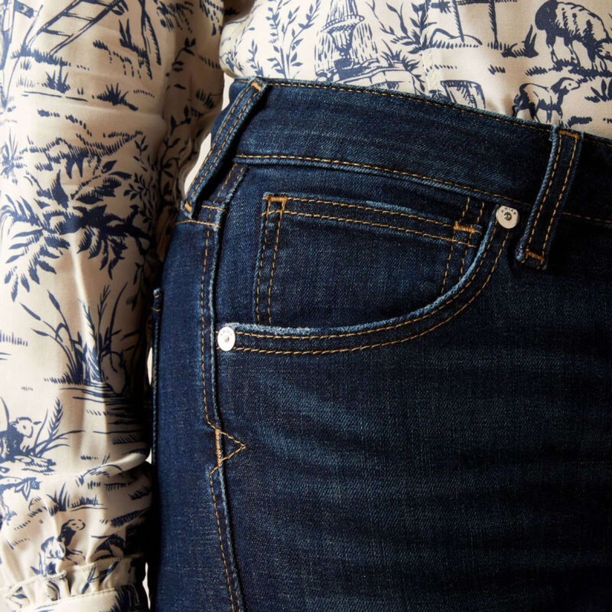 Ariat Jeans High Rise Bridle Skinny Donne Puerto Rico